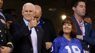 Useless Prop Mike Pence Attempts To Explain Taxpayer-Funded PR Stunt<em></em>